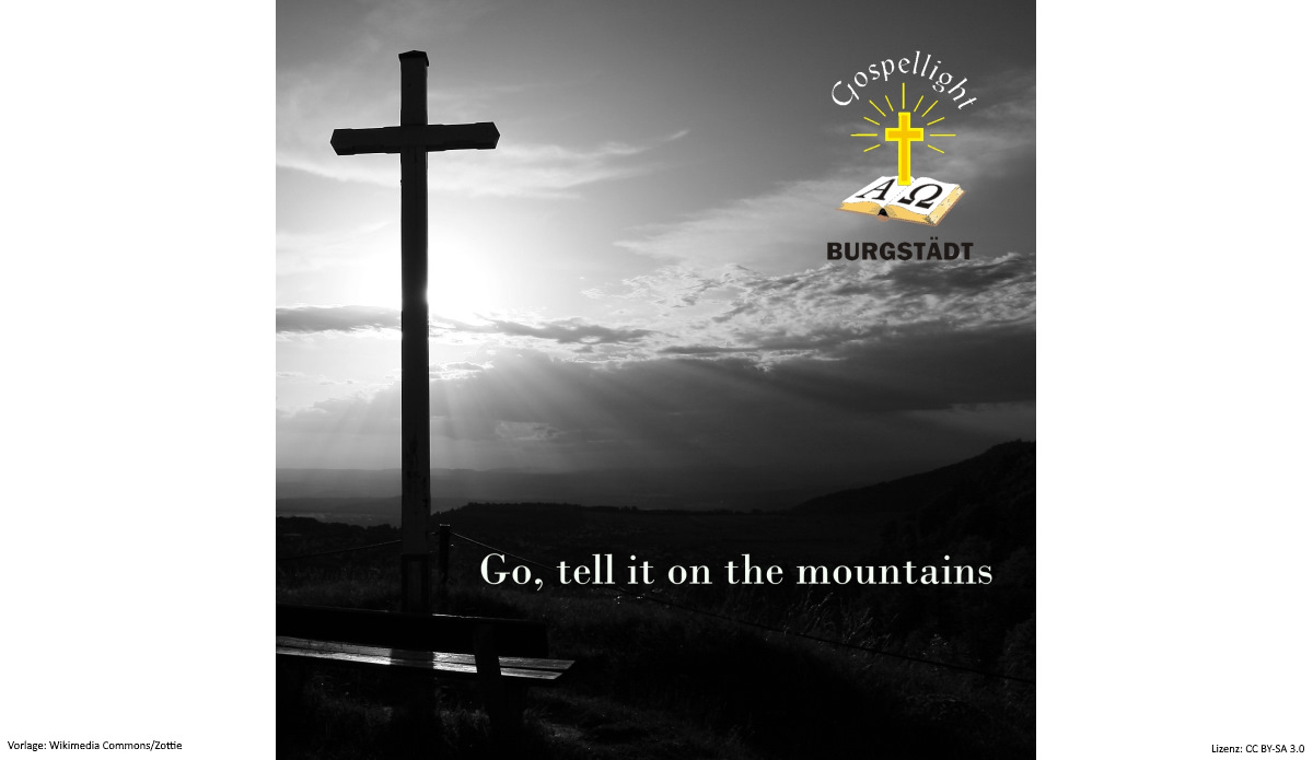 Go, tell it on the mountains: Coverbild